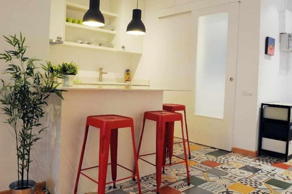 Calm Modern Apartment Barcelone Extérieur photo