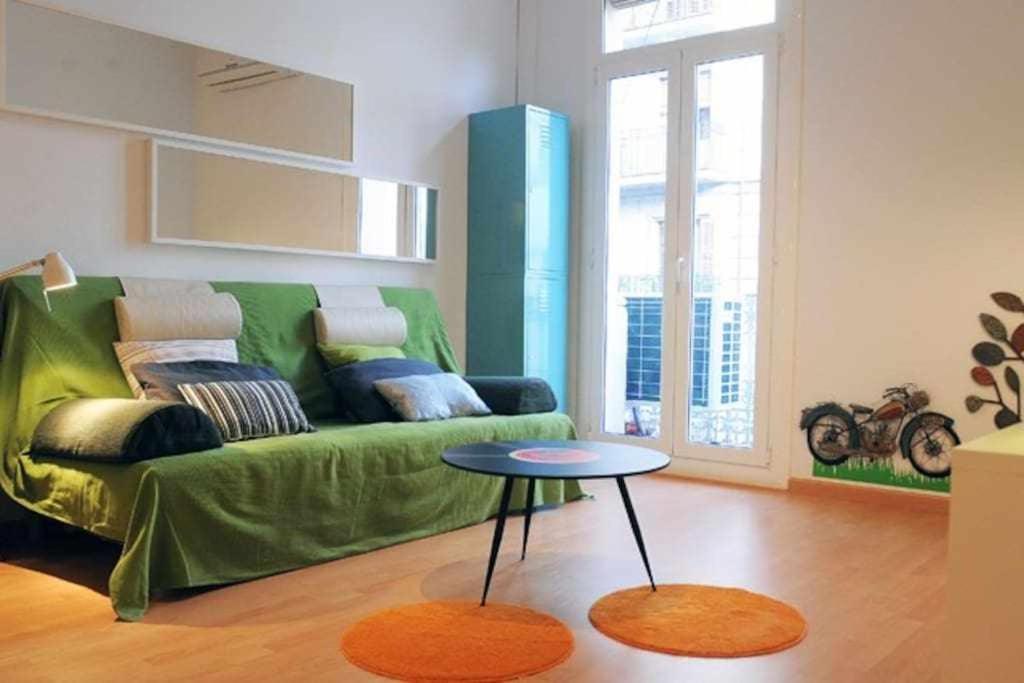 Calm Modern Apartment Barcelone Extérieur photo