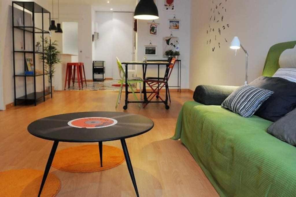 Calm Modern Apartment Barcelone Extérieur photo