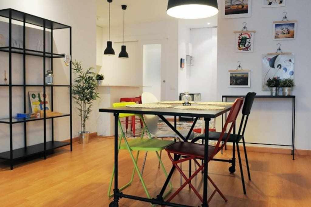 Calm Modern Apartment Barcelone Extérieur photo