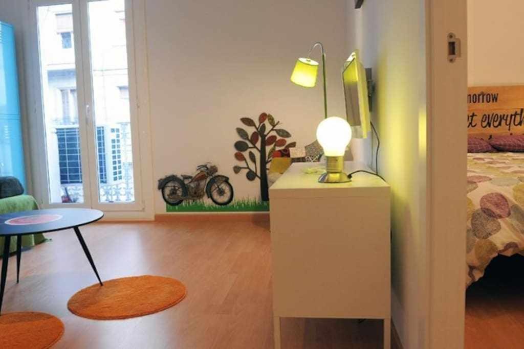 Calm Modern Apartment Barcelone Extérieur photo